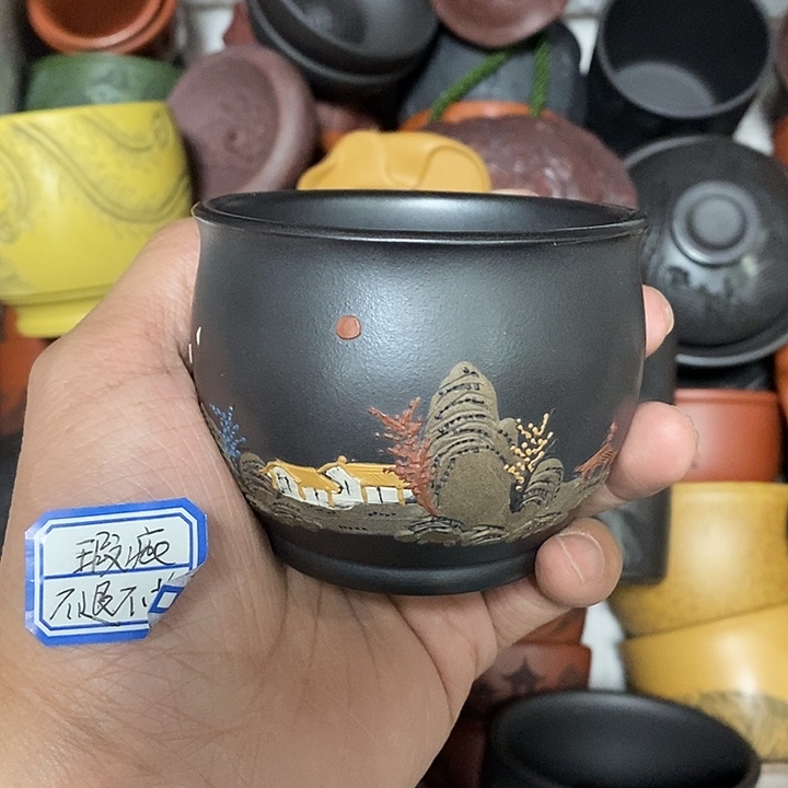 紫砂茶杯瑕疵不退不换