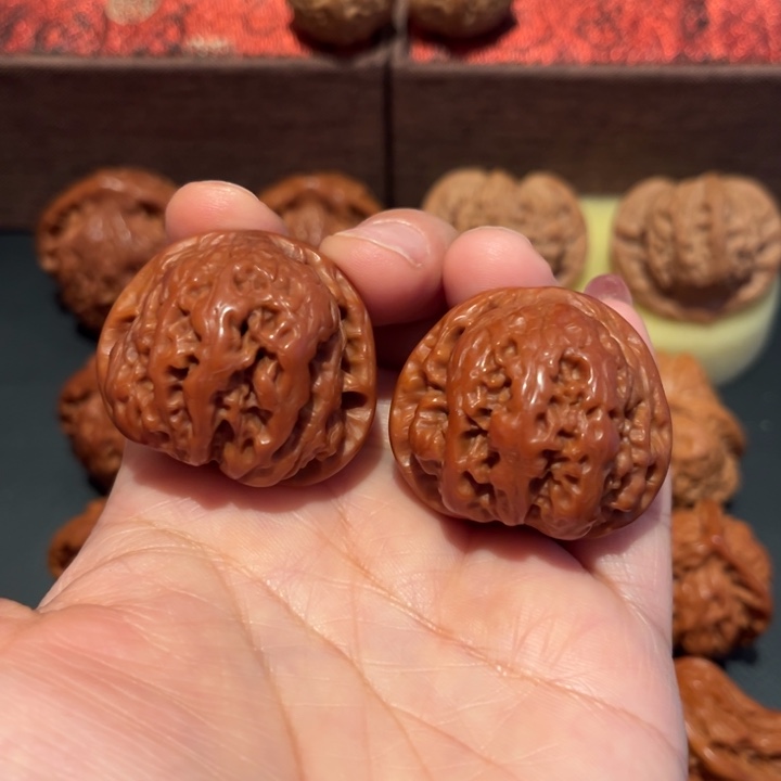 吊坠文玩核桃龙洞峪