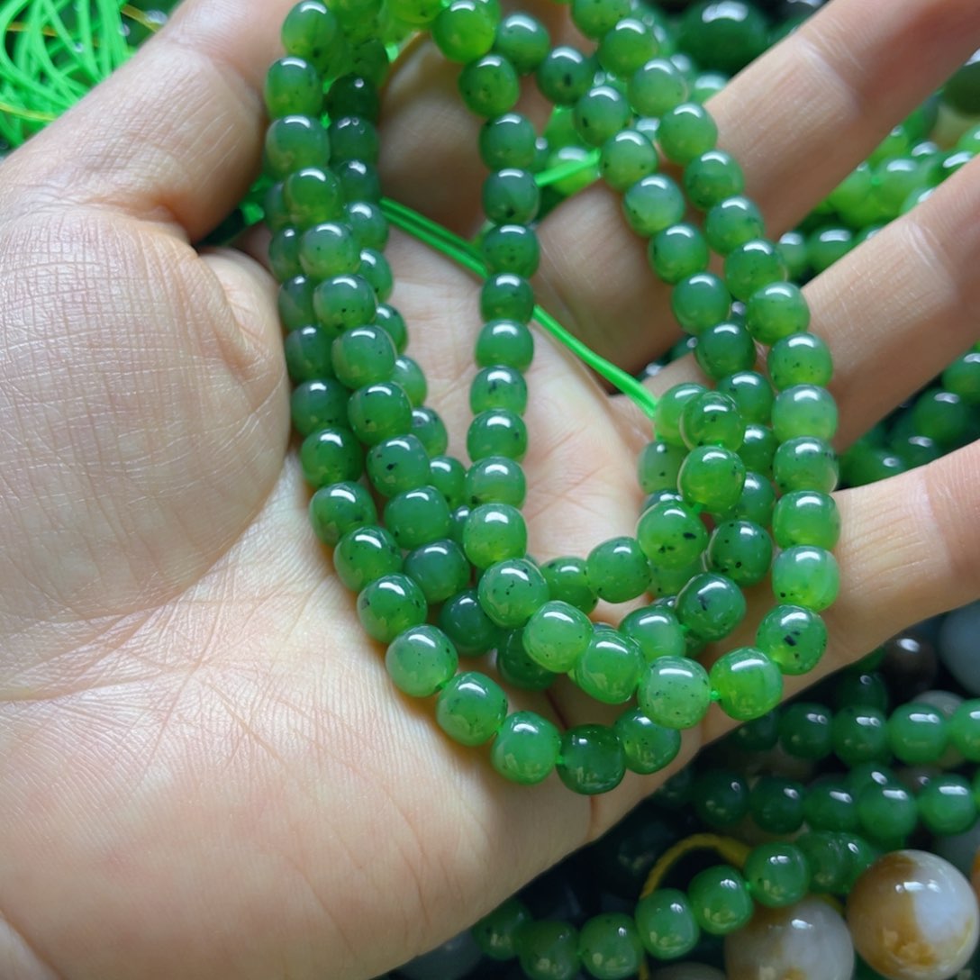 和田玉手链未镶嵌