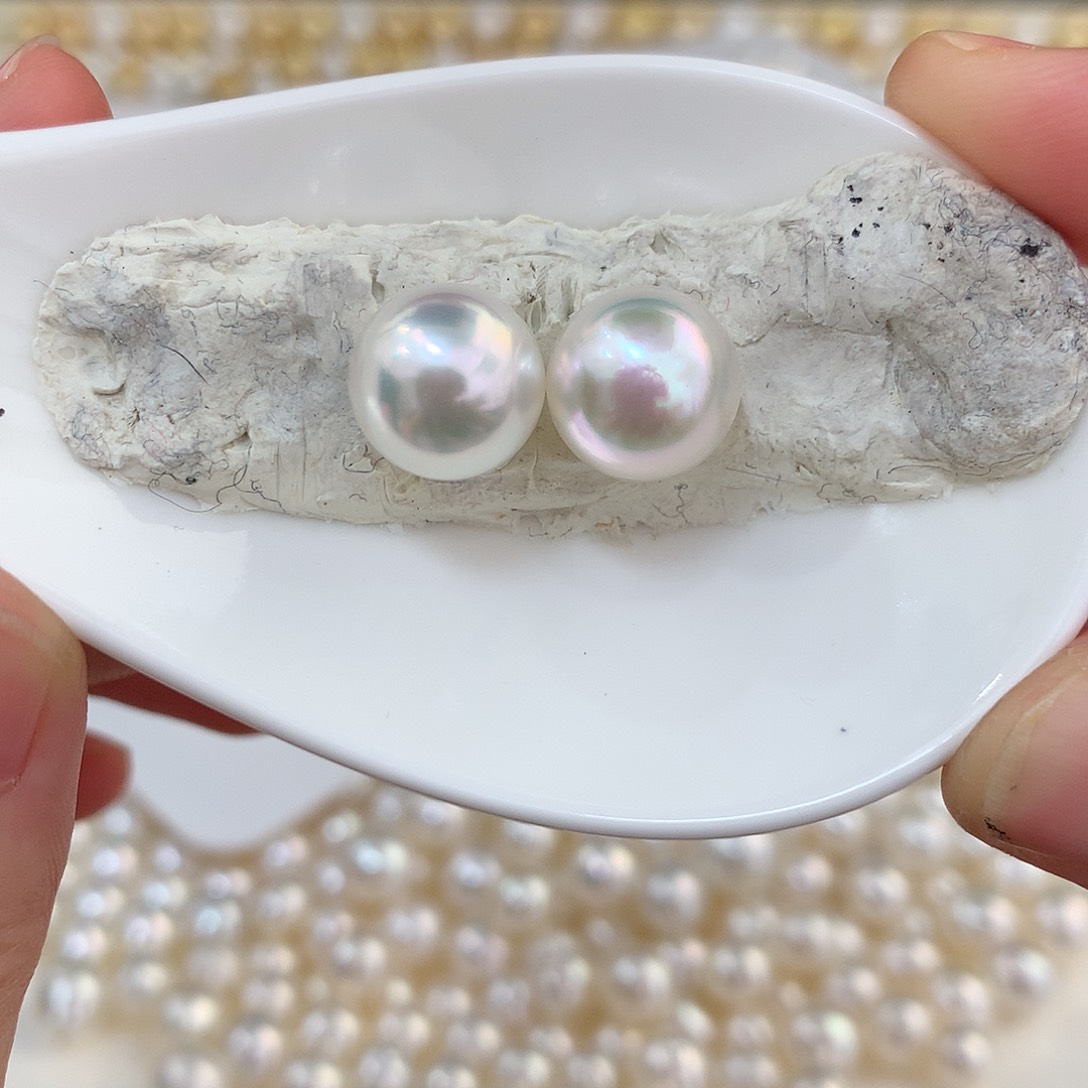 未镶嵌澳白10.9-11mm海水珍珠