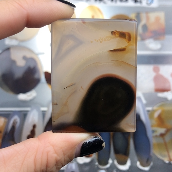 查罗石未镶嵌珠宝半成品156