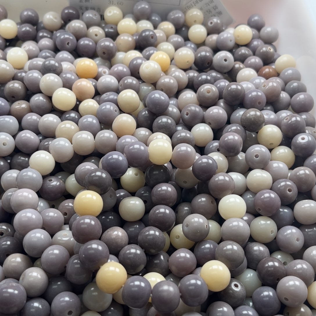 【闪购商品】白玉菩提吊坠c12/50+10颗莫奈花园