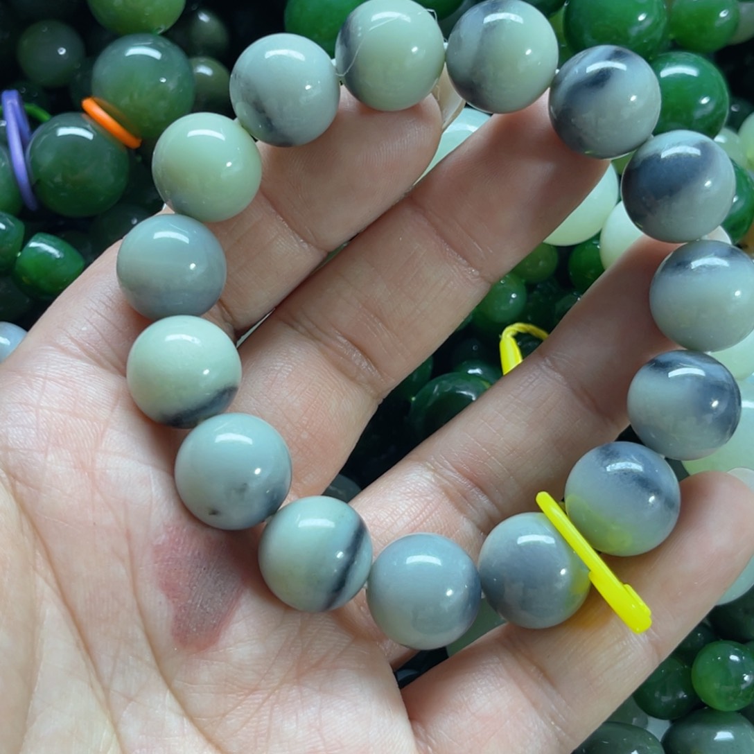 和田玉手链未镶嵌