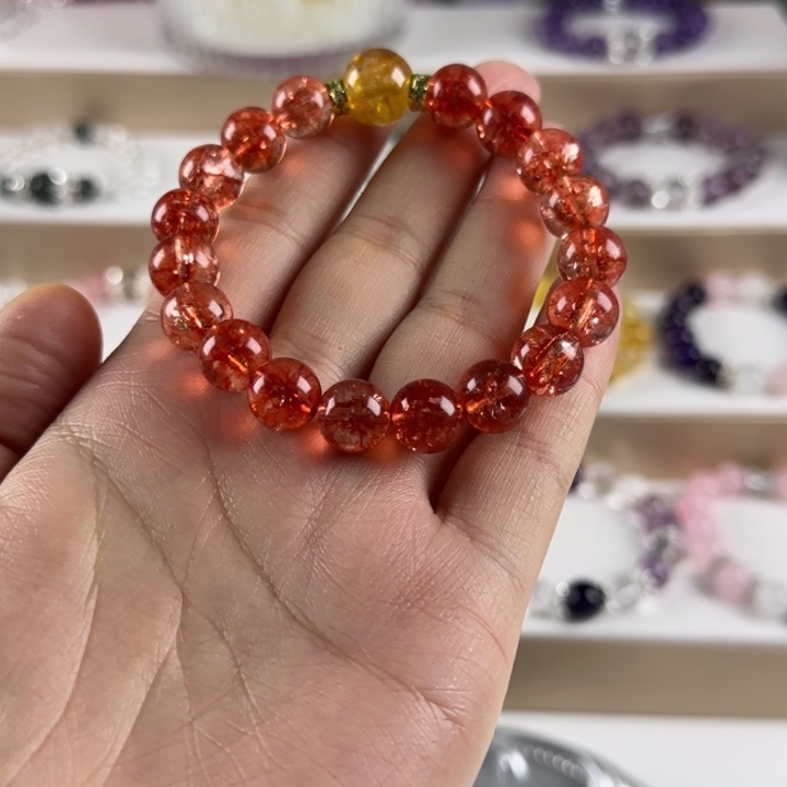 银S925镶嵌摆件水晶