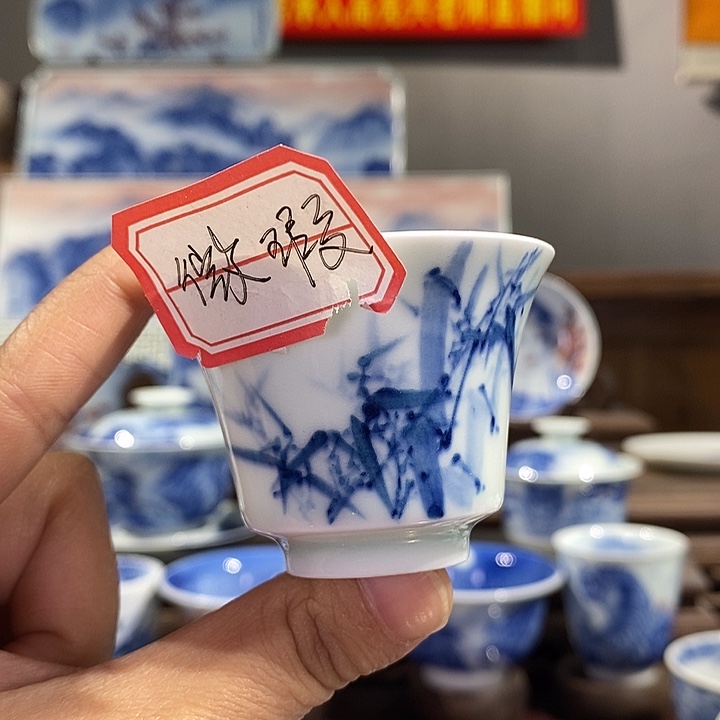 杯景德镇手工手绘陶瓷，高亮兴老师作品