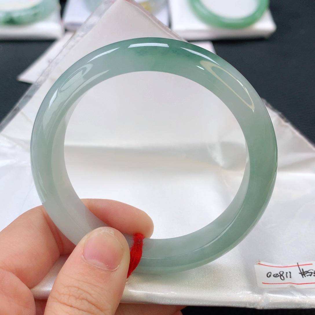 翡翠手镯未镶嵌翡翠手镯55