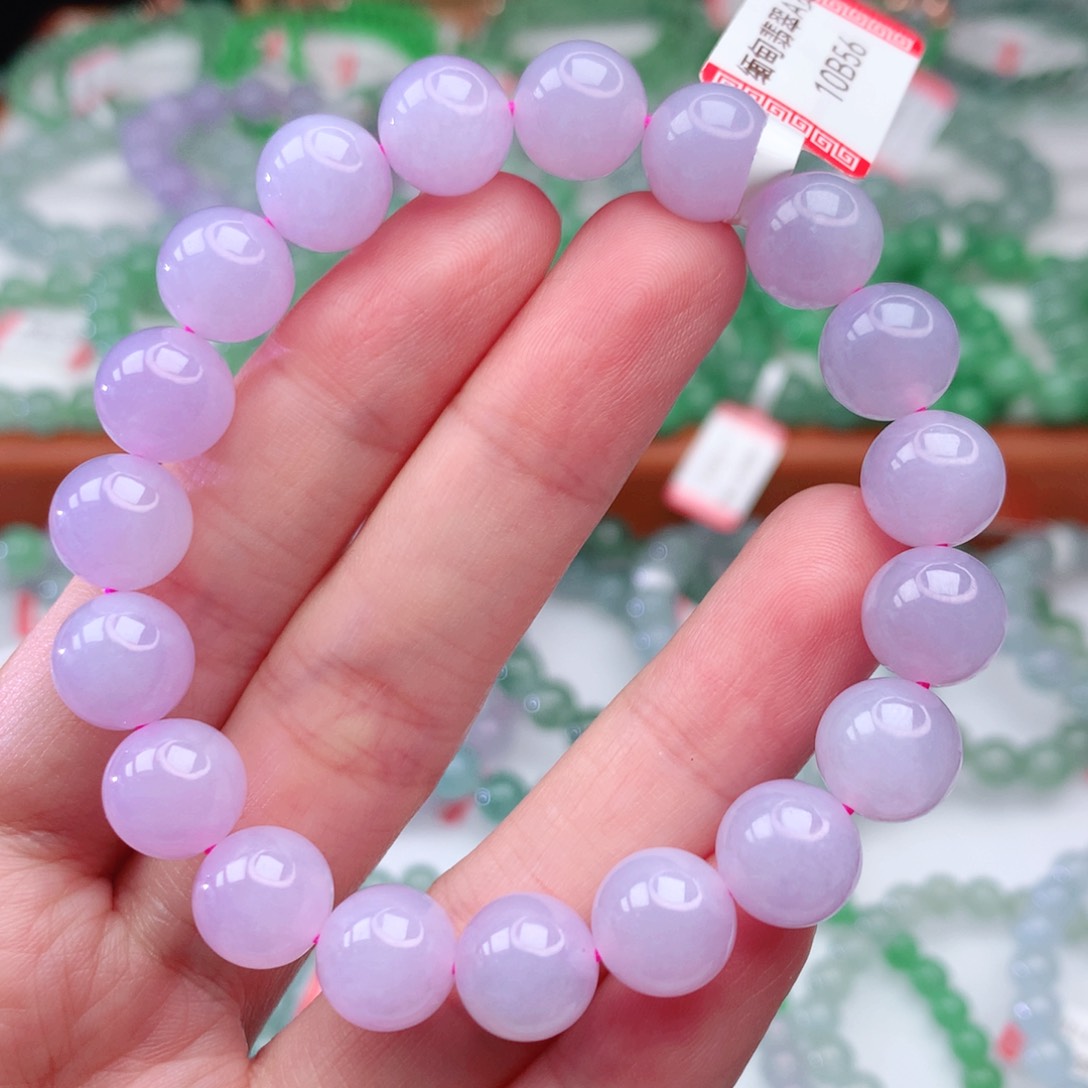 翡翠手链未镶嵌翡翠10mm