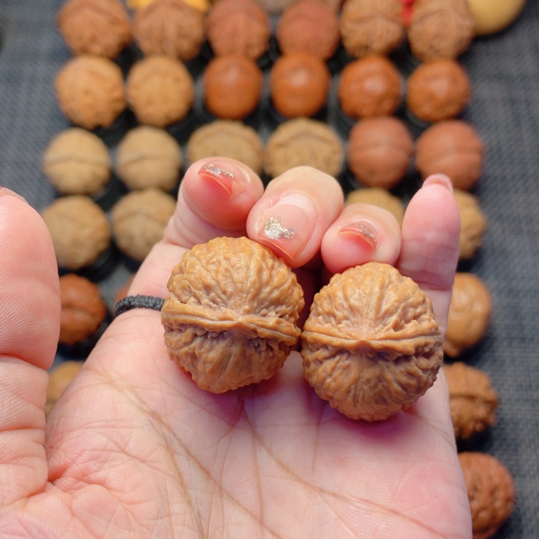 文玩核桃把件小龙眼