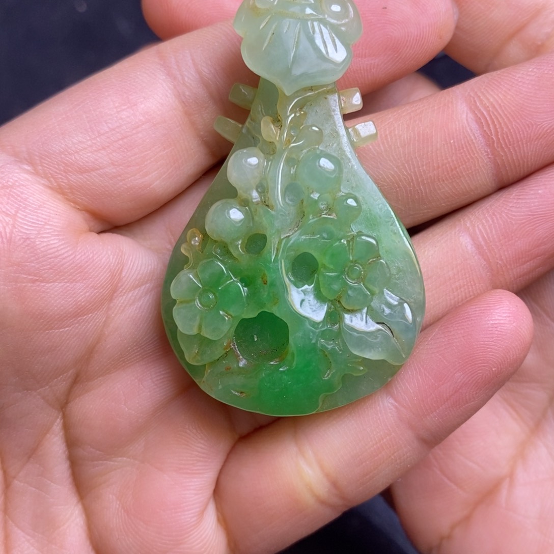 吊坠白玉菩提雅*精品玉