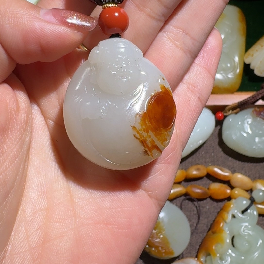 和田玉挂件未镶嵌境*