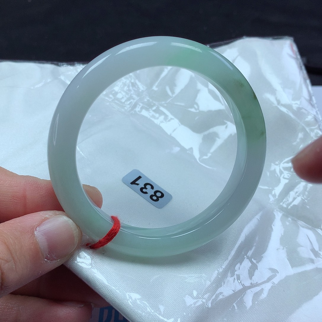 翡翠手镯未镶嵌55正圈