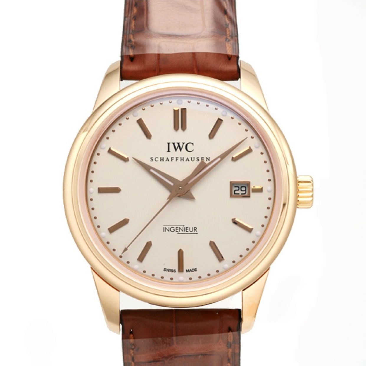 99新 IWC/万国 复刻版/42.5mm/男表/IW323301/机械/白盘/时尚/金