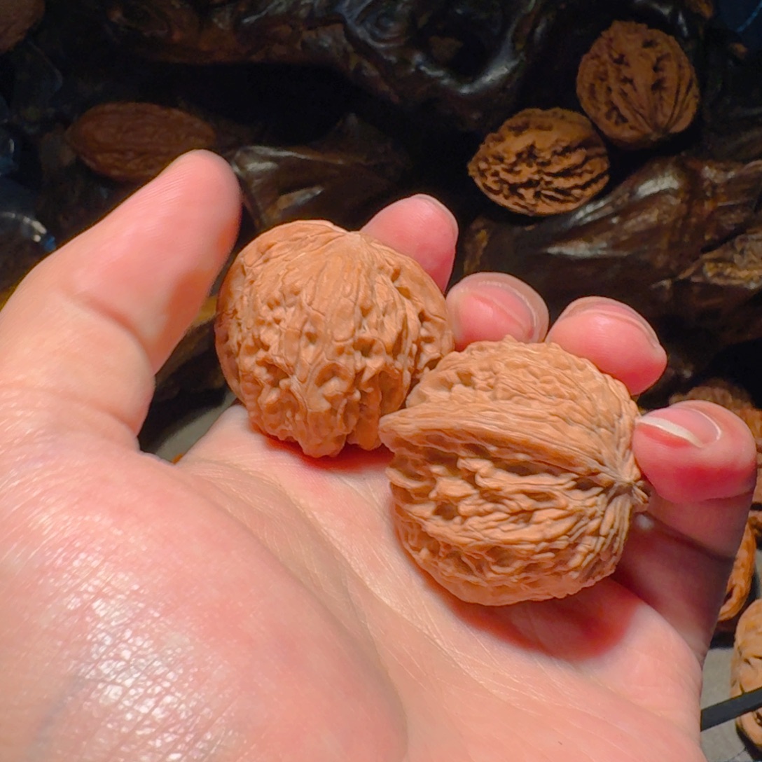 文玩核桃吊坠磨盘