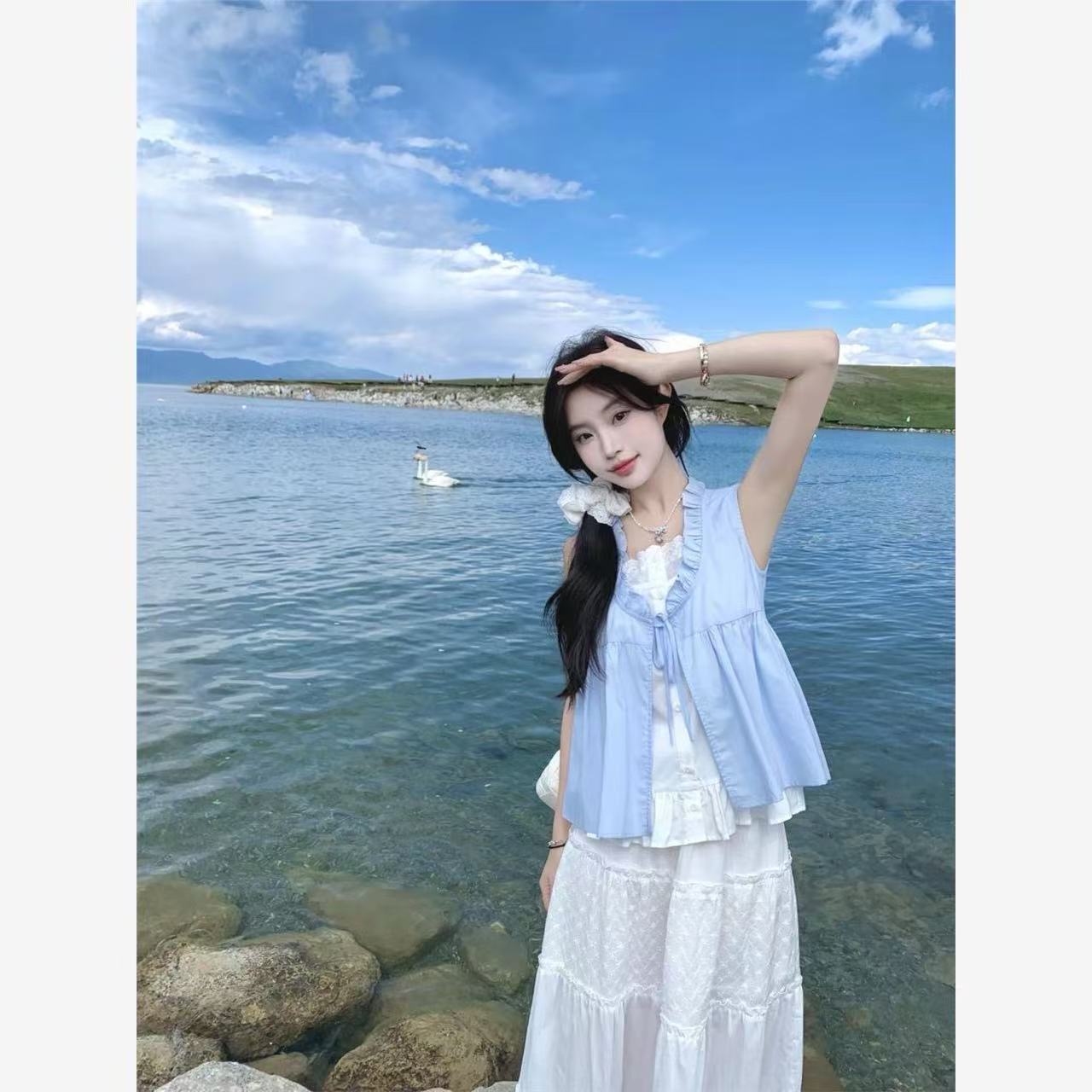 葫芦妹 夏季新款上衣女装温柔小众穿搭发二发三发四