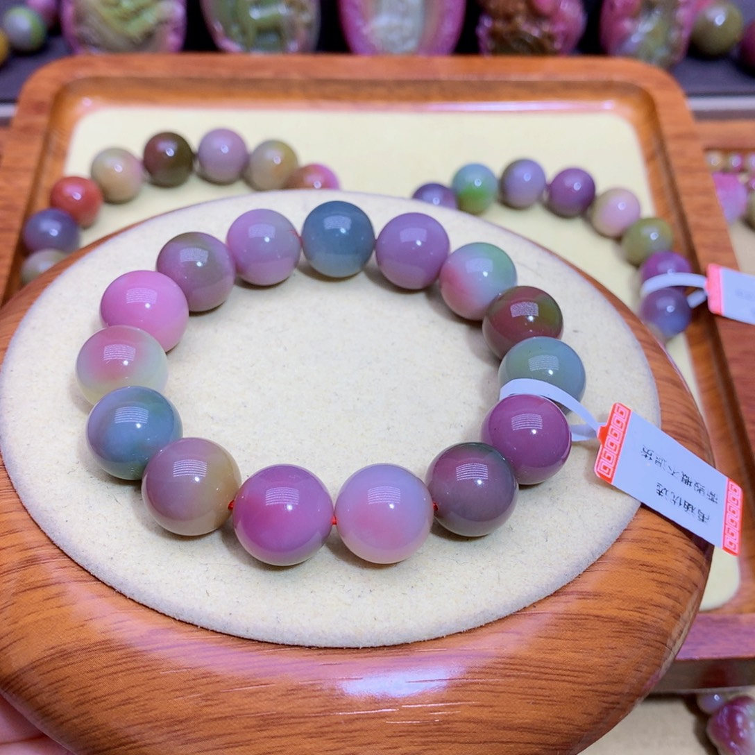 *****玛瑙未镶嵌手链盐源