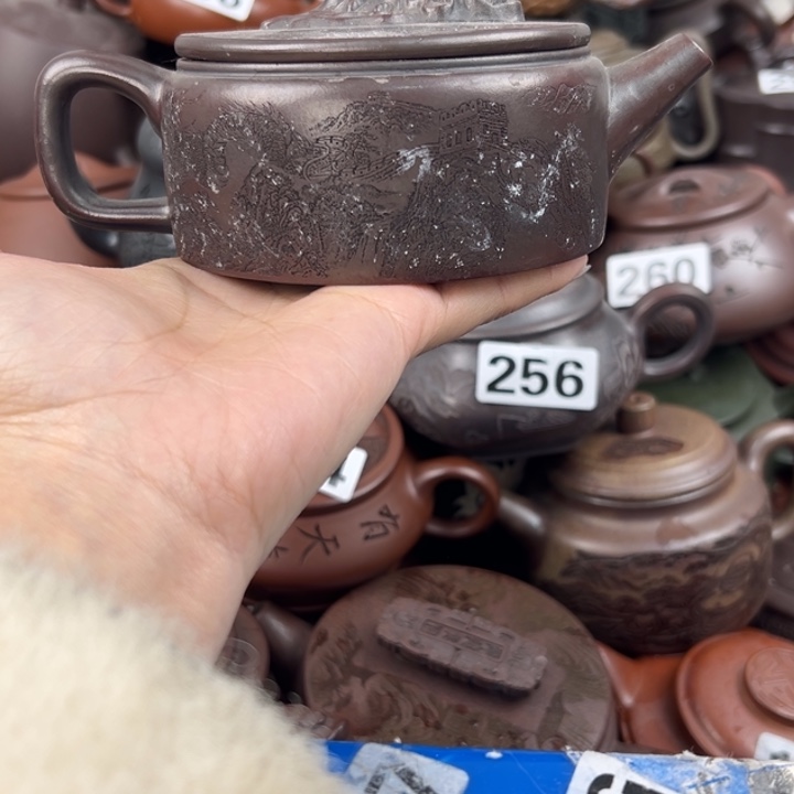 茶壶紫砂紫砂微瑕