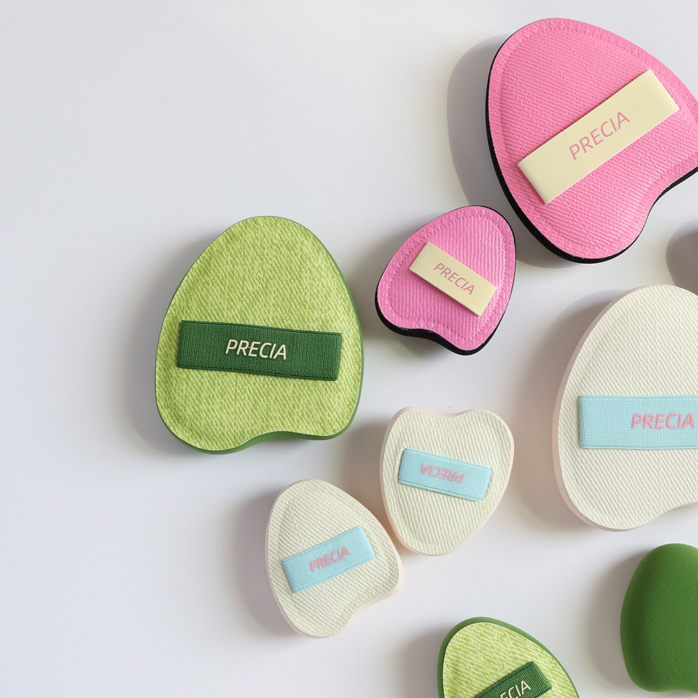 precia元气粉棉花糖细腻粉扑高遮瑕软实细腻不吃粉上妆粉底海绵