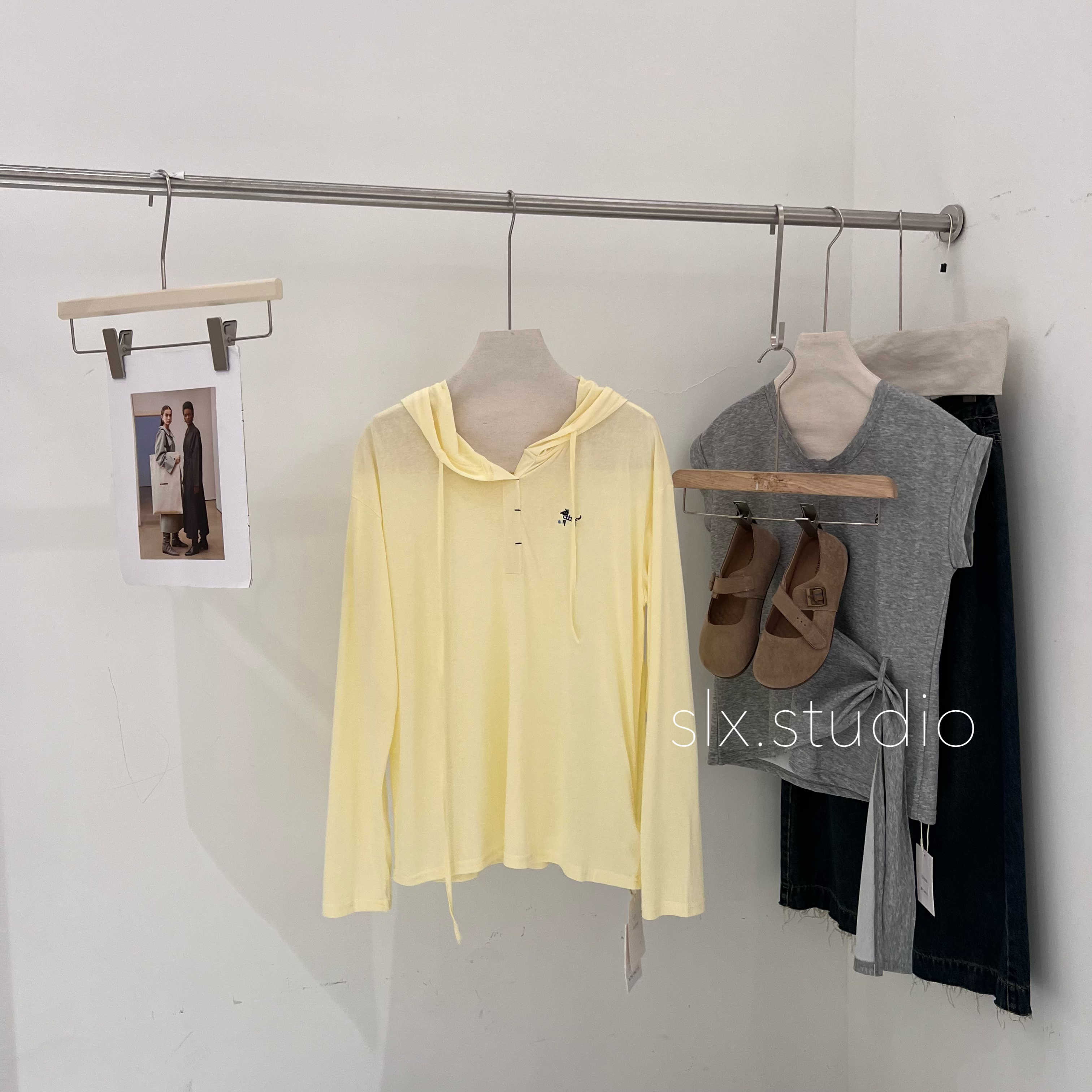 slx@ 577 连帽罩衫上衣