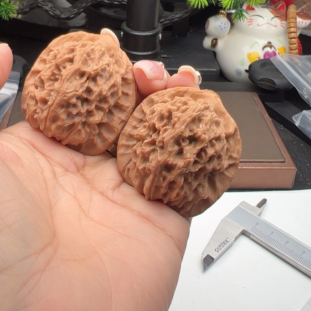 文玩核桃把件马老四41