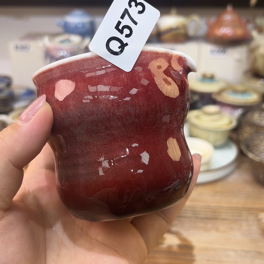 白泥茶杯陶瓷艺术