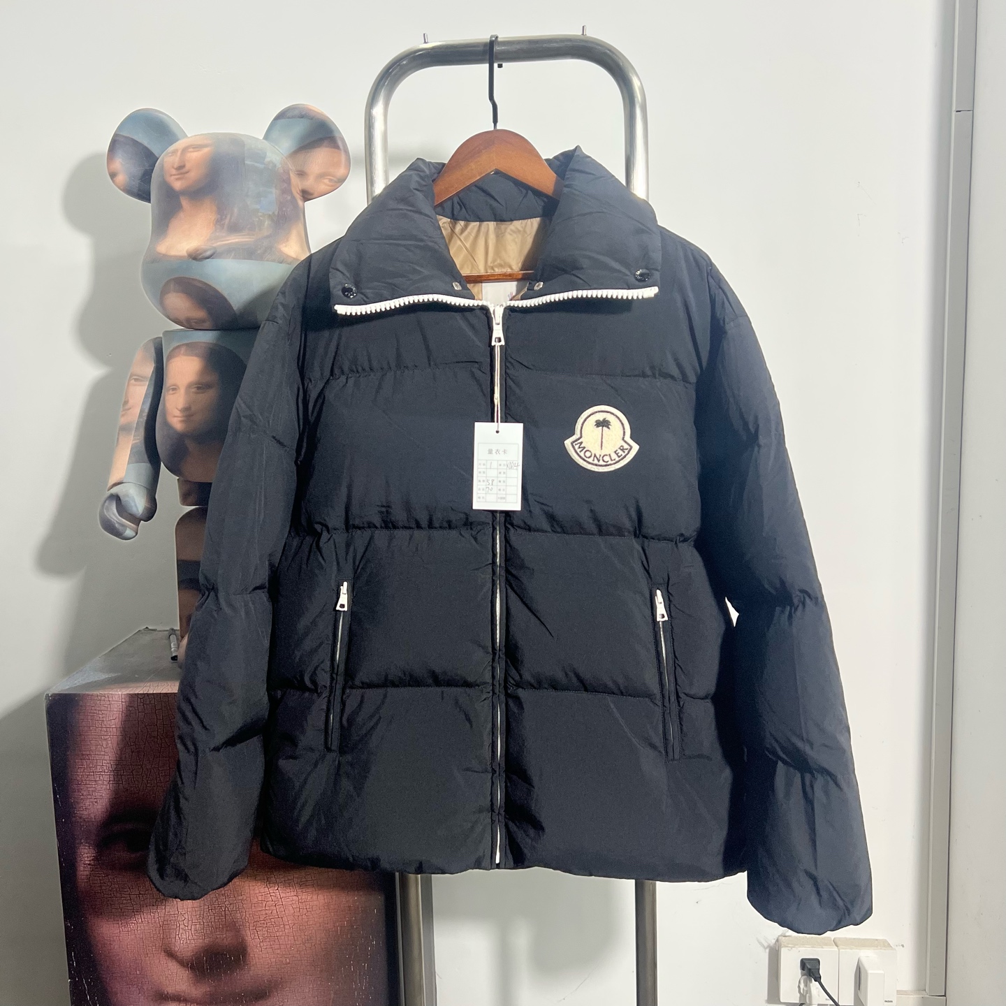99新 MONCLER PALMANGELSS羽绒服X1614尺码：1胸围70衣长58