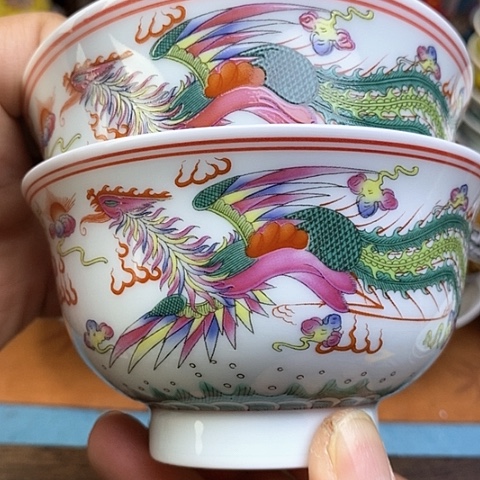 景德镇陶瓷藏式茶碗