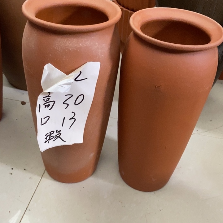 粗陶红陶绿植花盆162