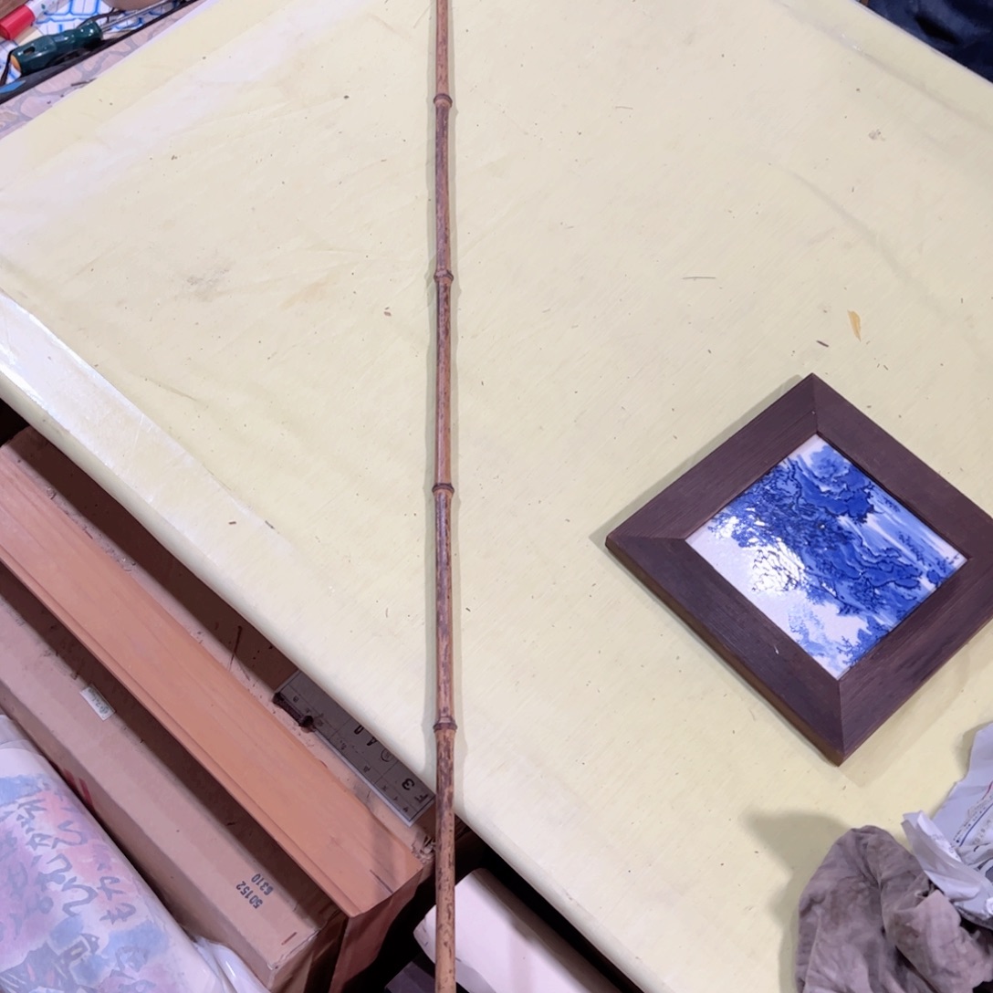 绘画砚**秋屏风框画茶空间设计