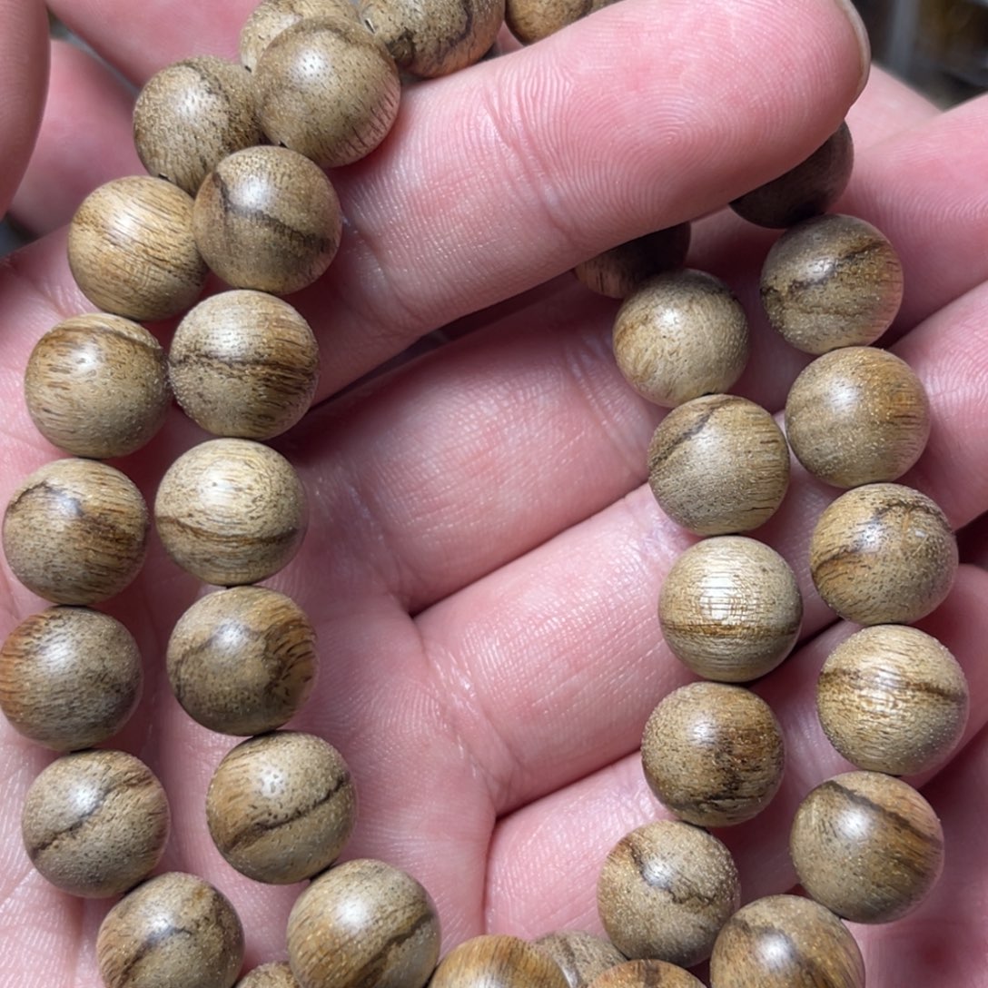 沉香手串无*.《壹世香傳》达拉干1.1单圈两条