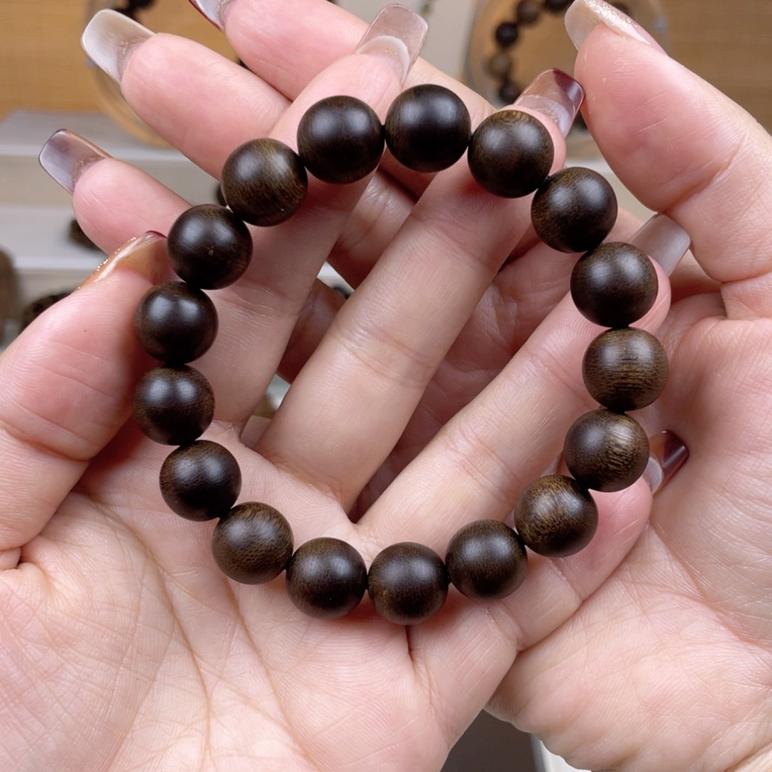 沉香手串余*平越南芽庄白棋楠