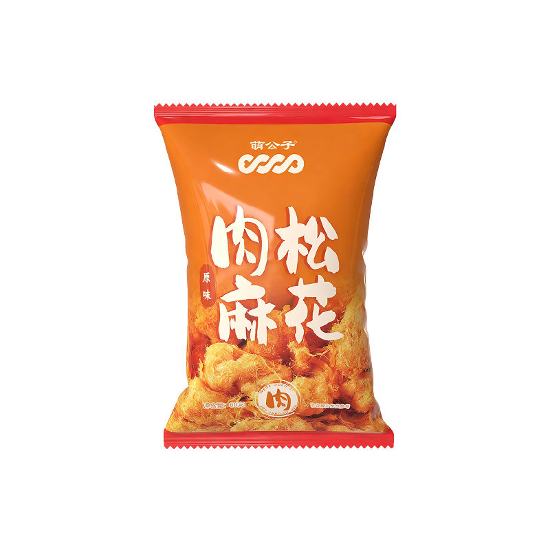 肉松麻花60g香酥脆晚自习充饥休闲网红解馋零食