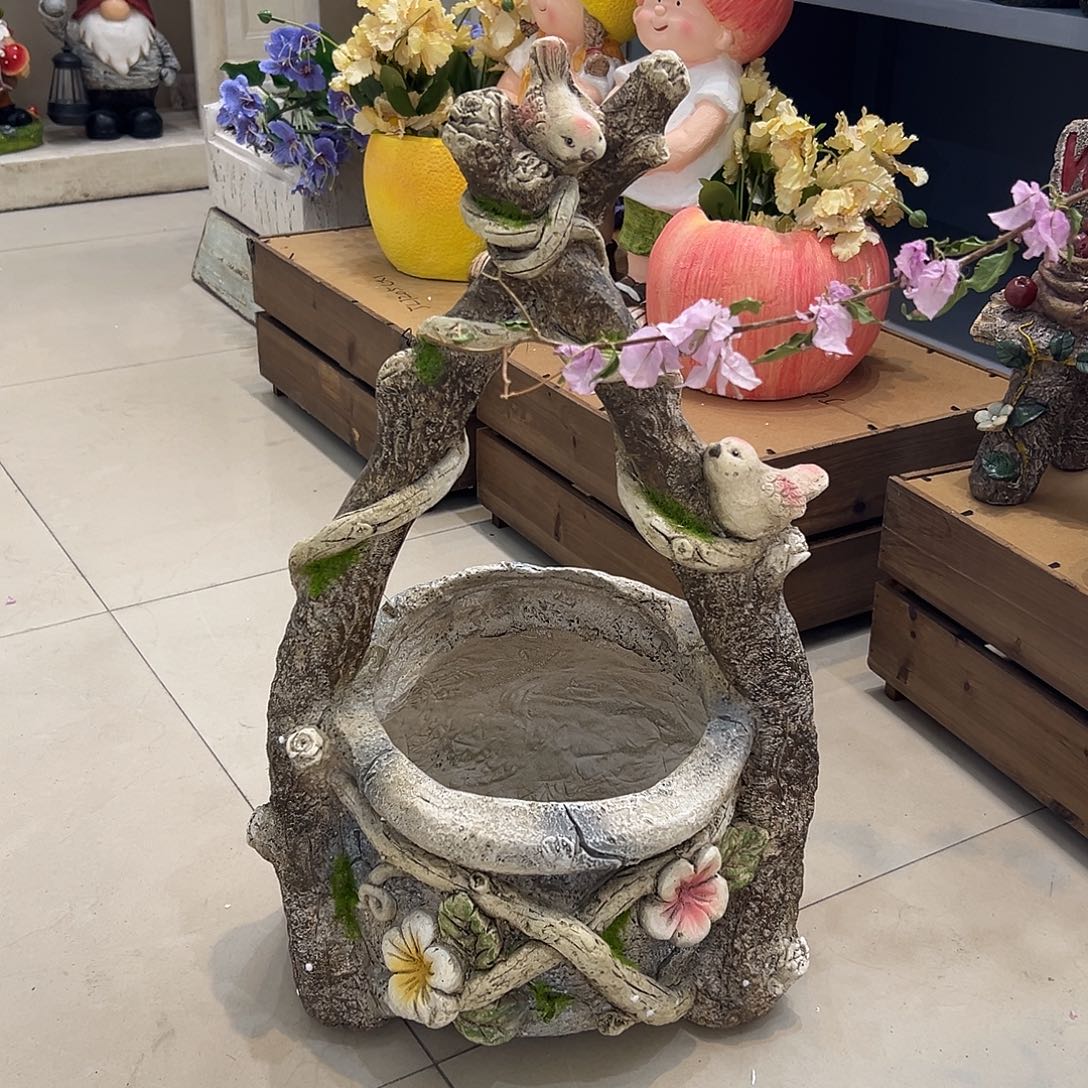 花园摆件红红火火