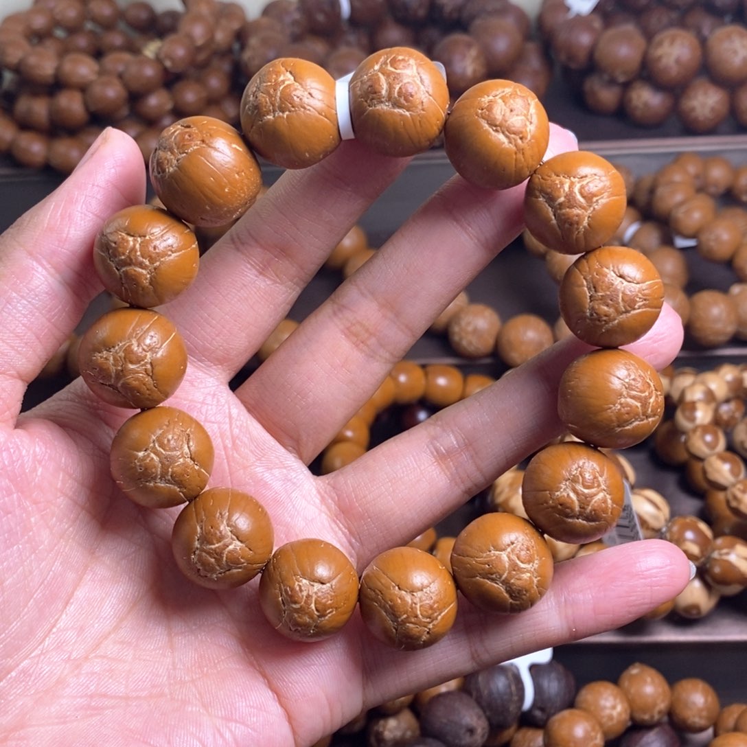 没***面紫金鼠手串17虎头鼠