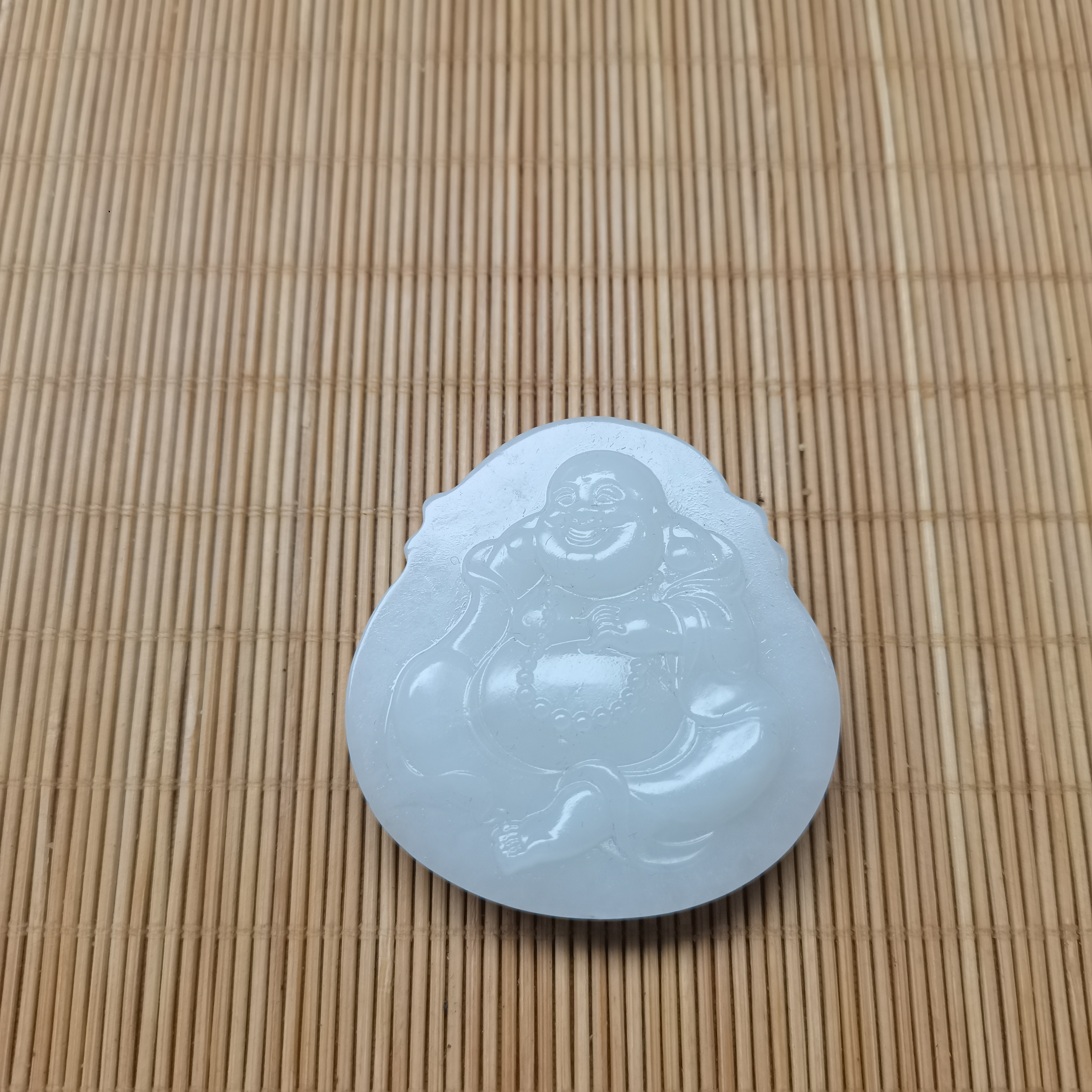 新疆和田玉弥勒佛51克