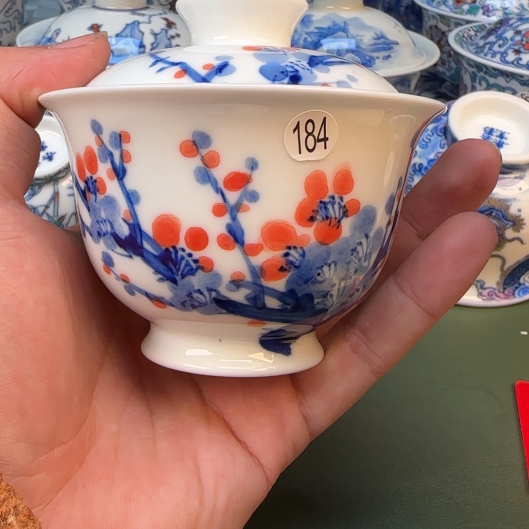 彦祖纯手工手绘茶具184