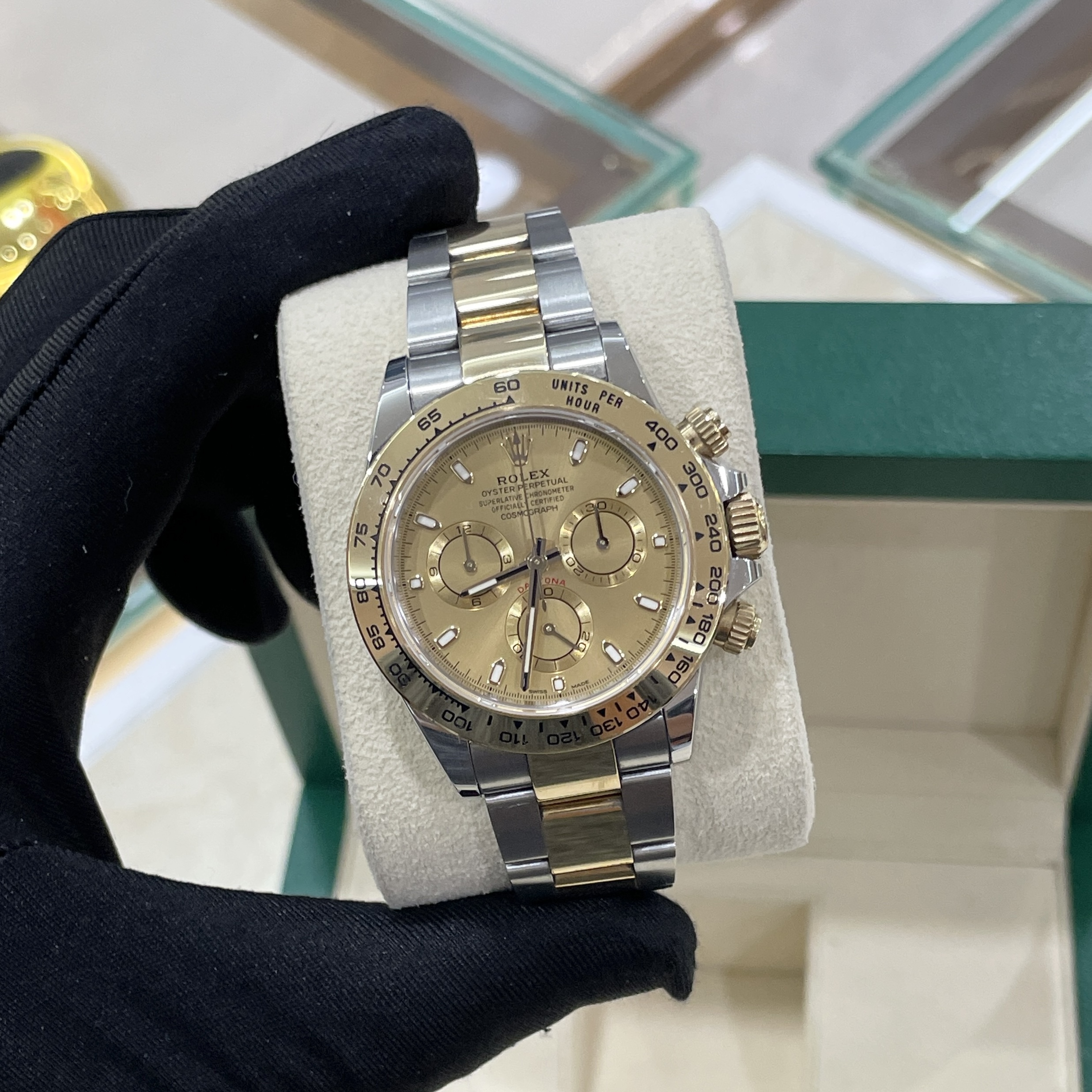 99新 Rolex/劳力士 M116503-0003间金香槟盘 保卡:23年5月24日
