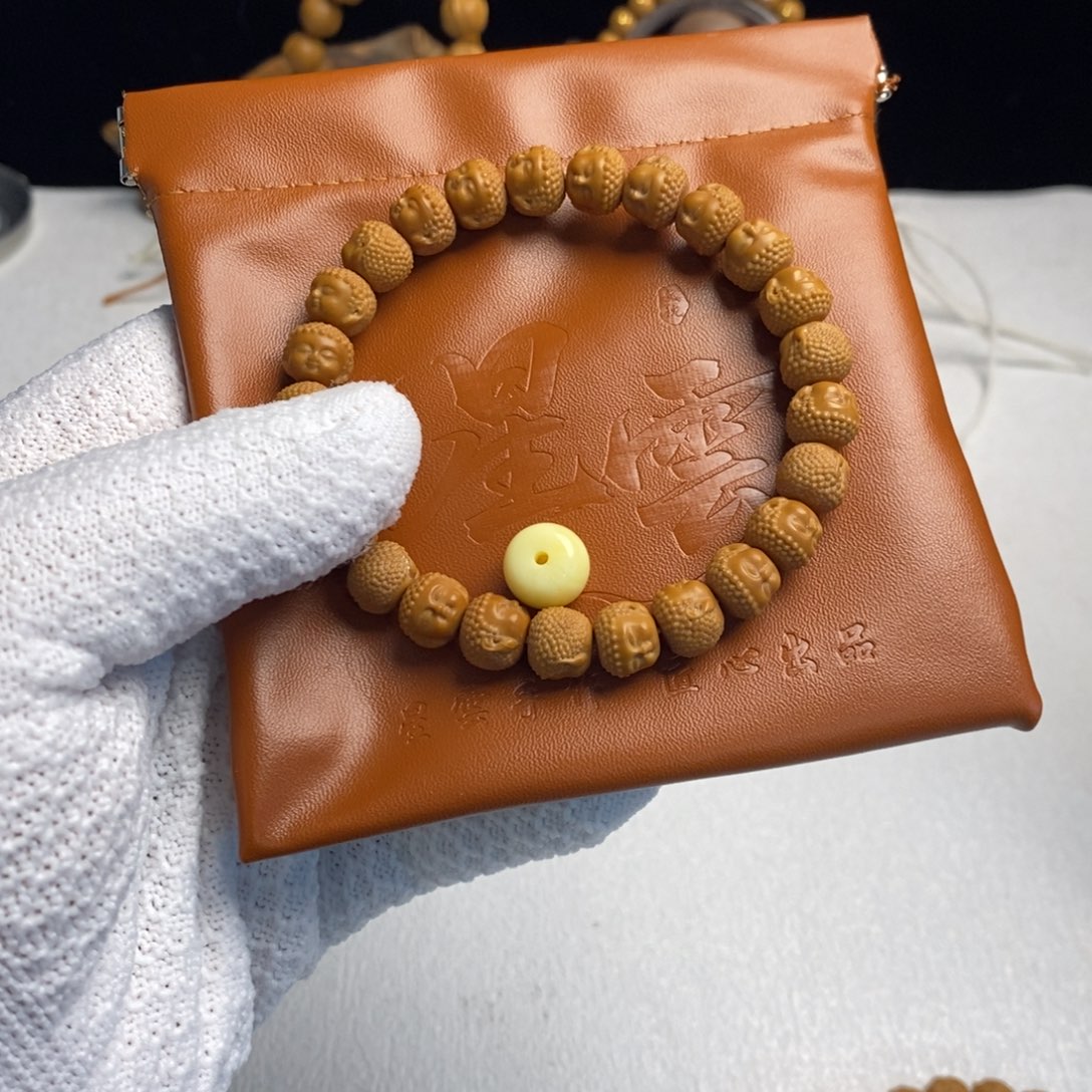 手串猴头核桃宝宝佛