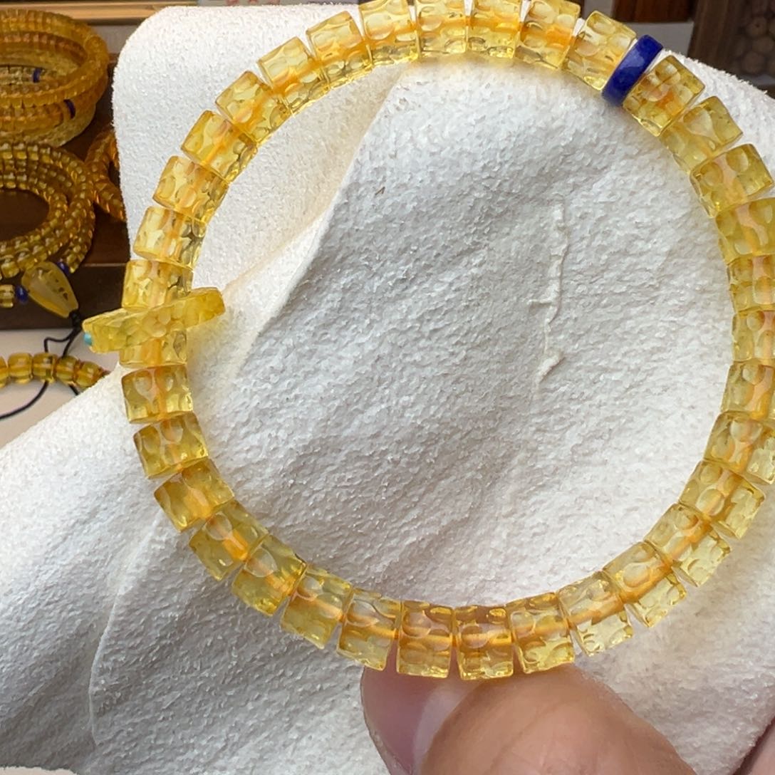 琥珀裸石未镶嵌76直切无相