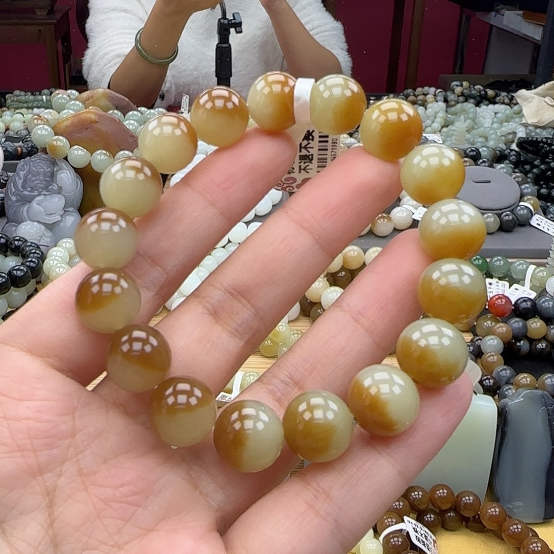 和田玉手链未镶嵌