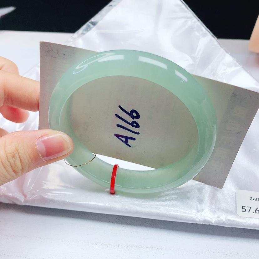 【闪购商品】翡翠手镯未镶嵌天然缅甸a货手镯57+