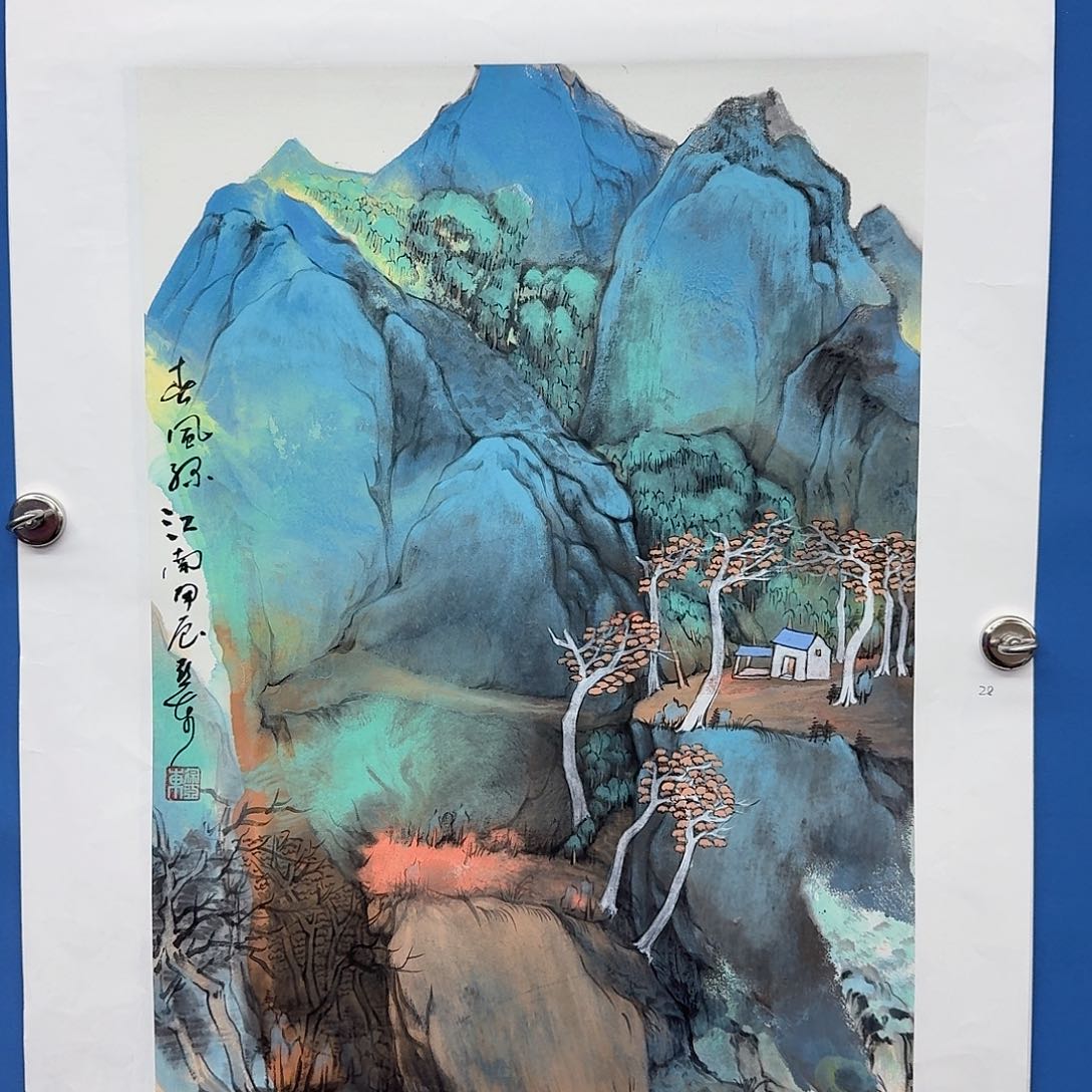 国画却又很容易忘记