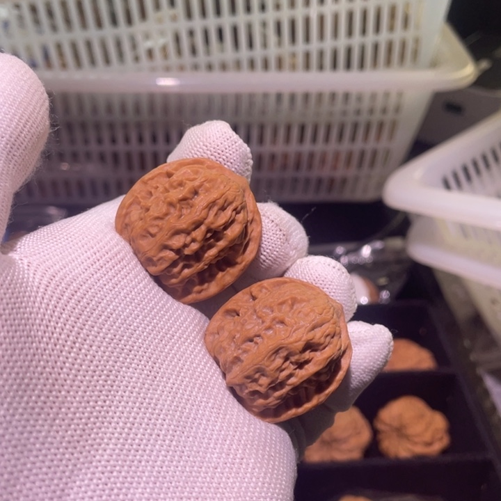 文玩核桃把件野狼34