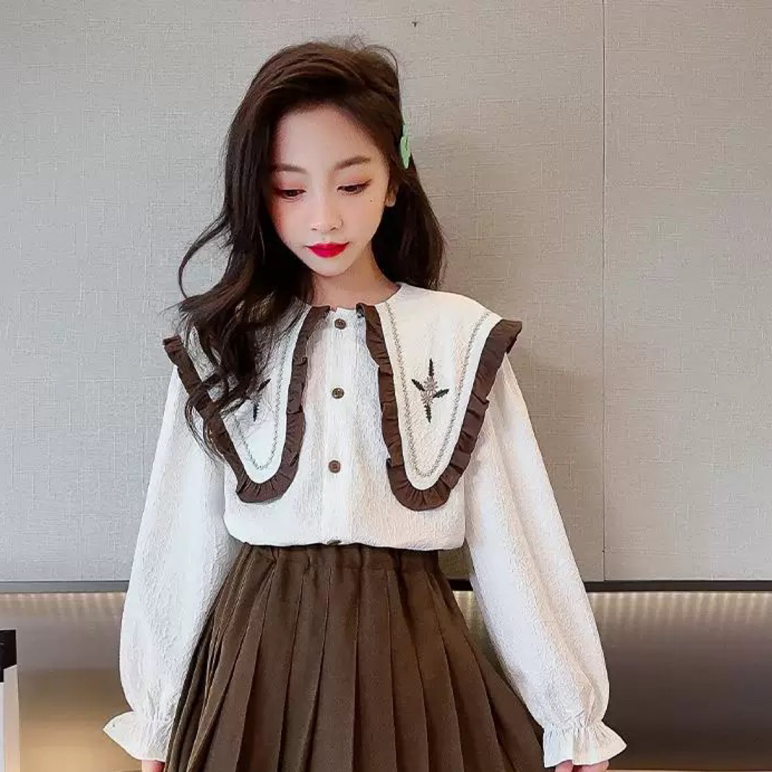 豆妈家童装直播间同款上衣