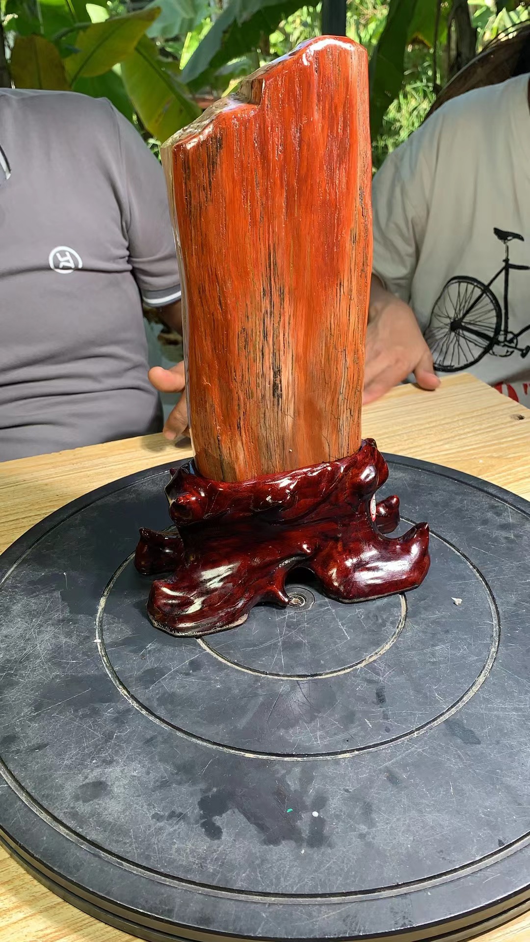 精美树化玉摆件2024120