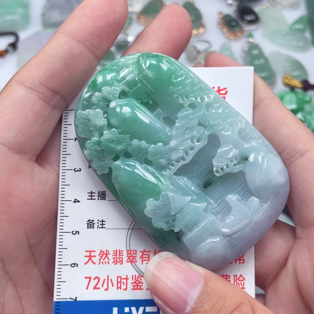 翡翠颈饰未镶嵌95858555555888