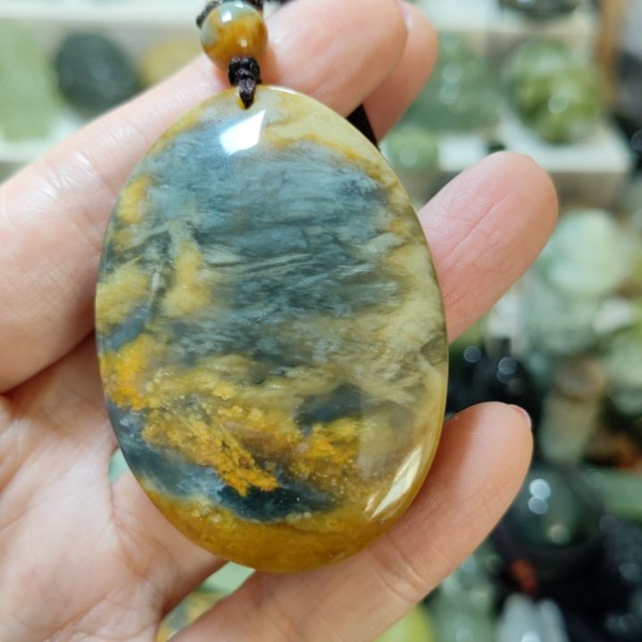 岫玉挂坠款式未镶嵌