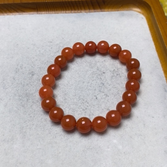 南红玛瑙串未镶嵌手串