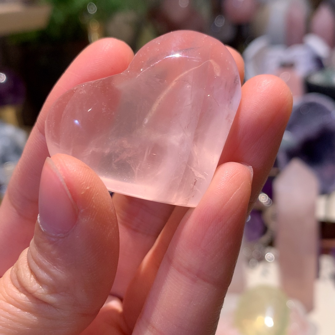 水晶白水晶未镶嵌粉水晶