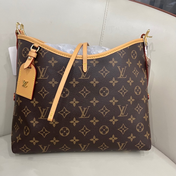 99新 LouisVuitton/路易威登 老花carryall 小号单肩包（25年）