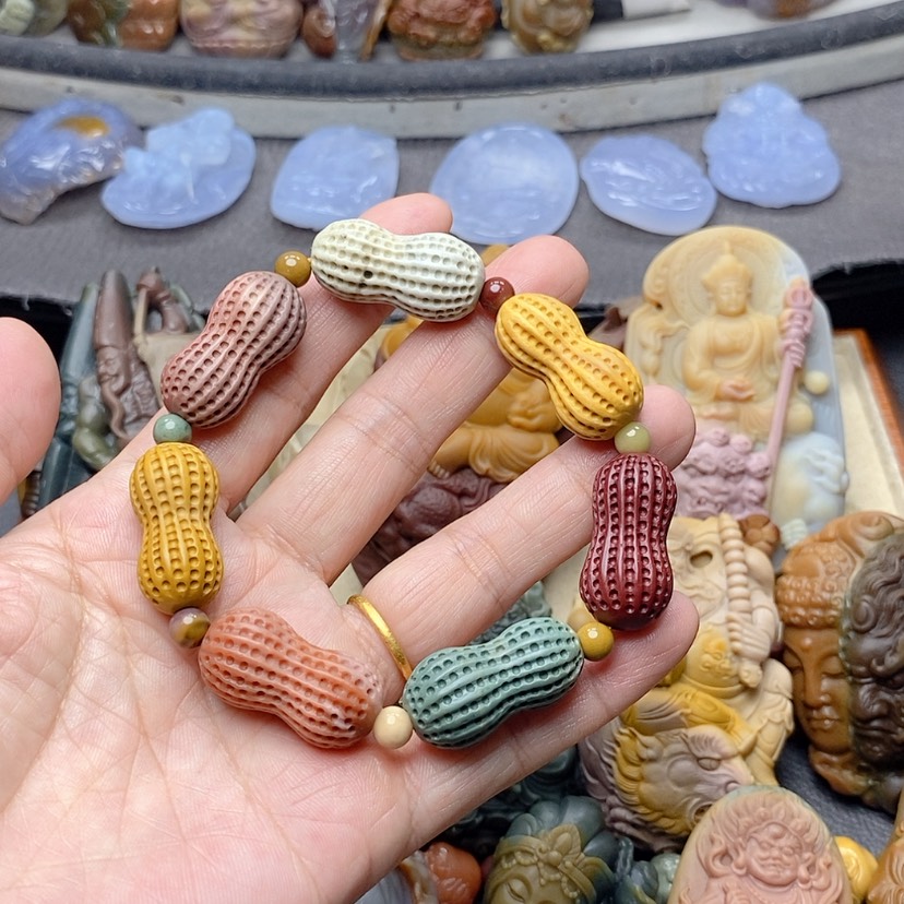 【闪购商品】定制石英质玉吊坠未镶嵌